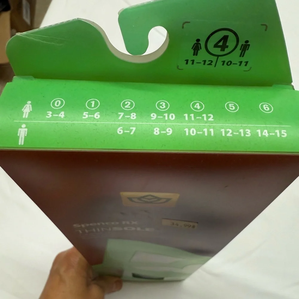 SpencoRX‎ ThinSole Orthotic Arch Supports Full-Length - W(11-12)Men (10-11)